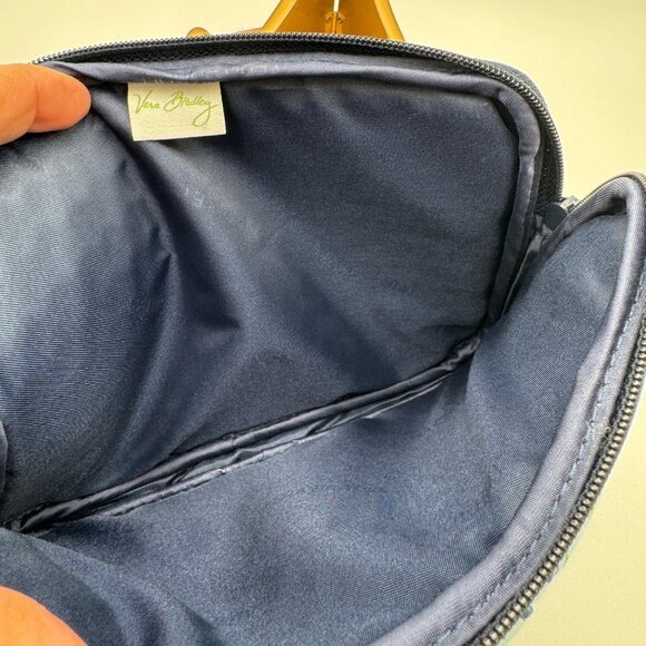 Vera Bradley Tablet Quilted Tablet Case w/Zipper 6” x 8.5” blue green turquoise - Picture 4 of 10